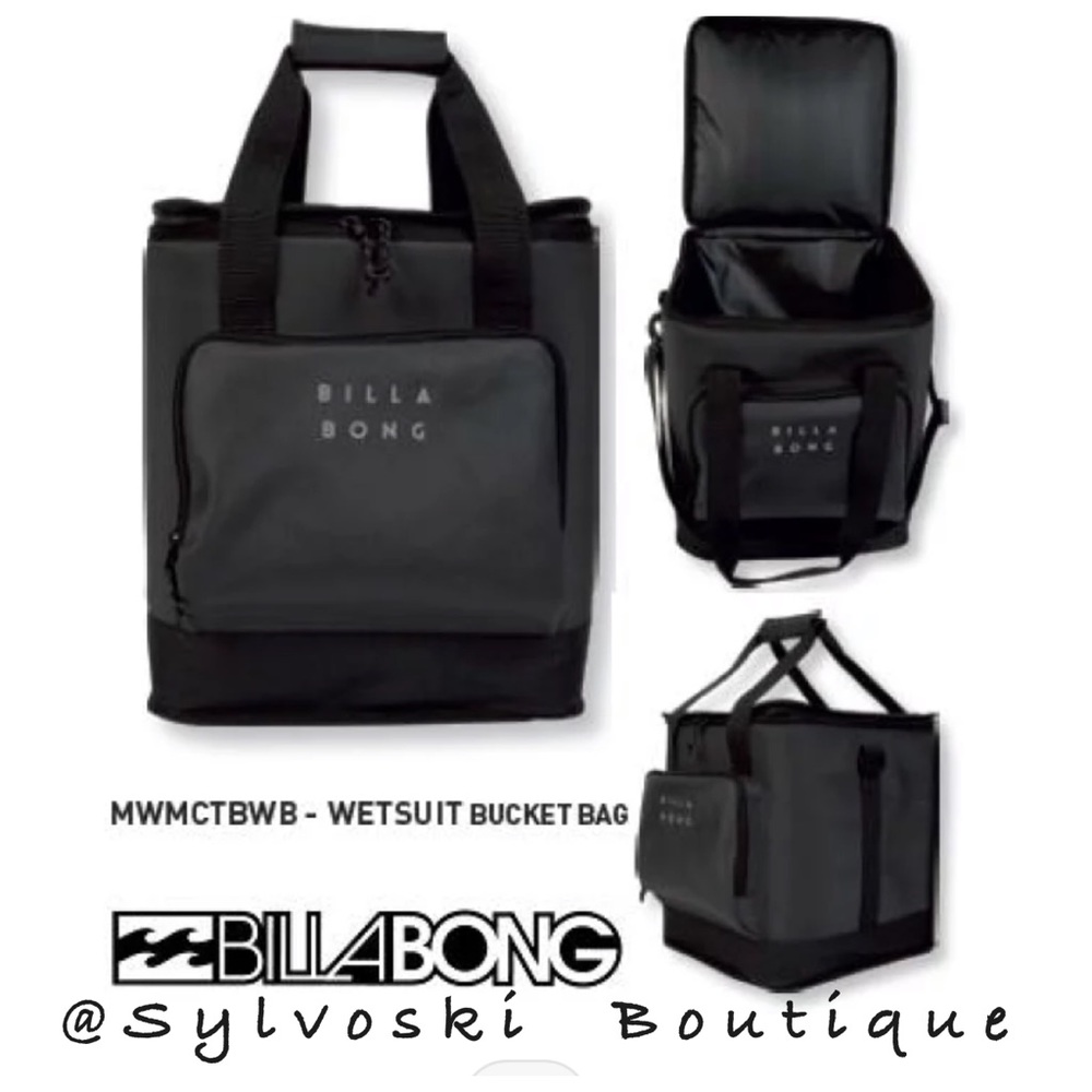 🔥Billabong Wetsuit Bucket Bag Cooler NWT